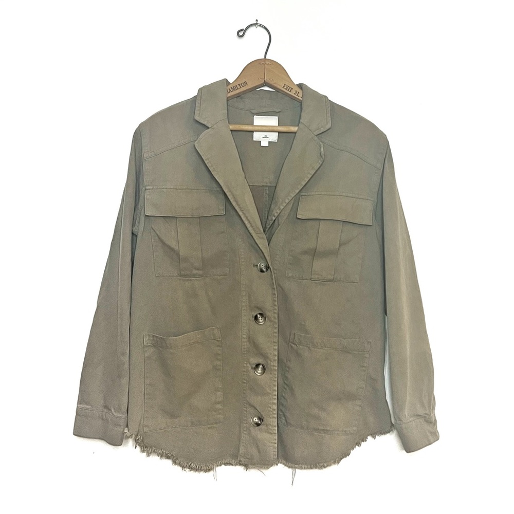 Anthropologie | Gentle Fawn Olive Green Shacket